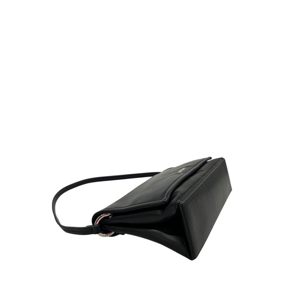 Twinset Black PU Women Shoulder Bag