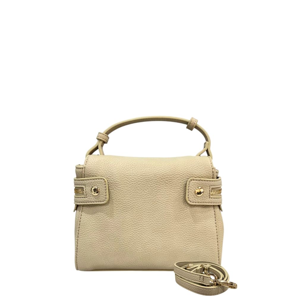 Twinset Beige PU Women Handbag