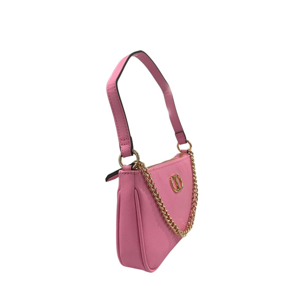 Twinset White PU Women Handbag