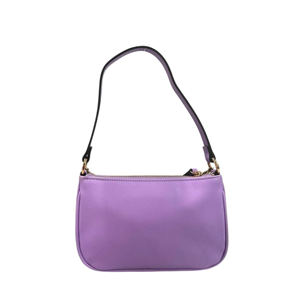 Twinset Purple PU Women Shoulder Bag