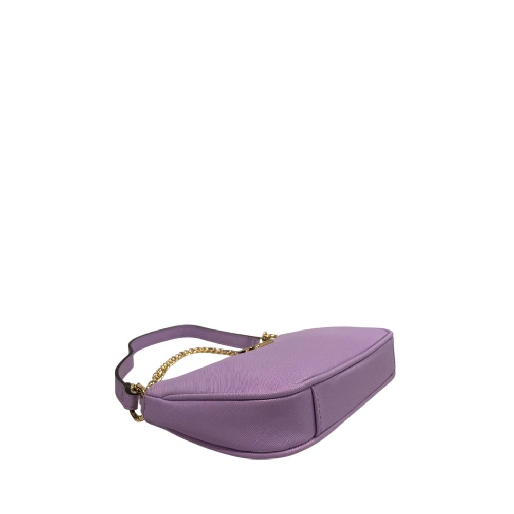 Twinset Purple PU Women Shoulder Bag