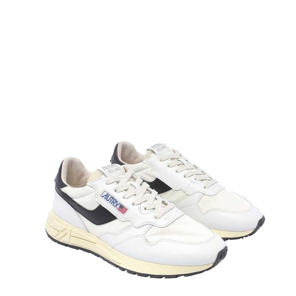 Autry White Leather Athletic Sneakers