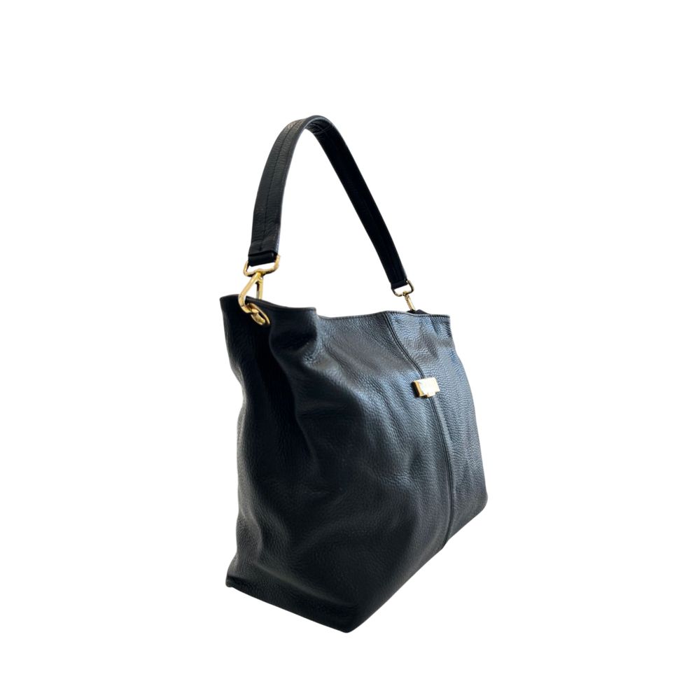 Baldinini Trend Black Leather Women Bag