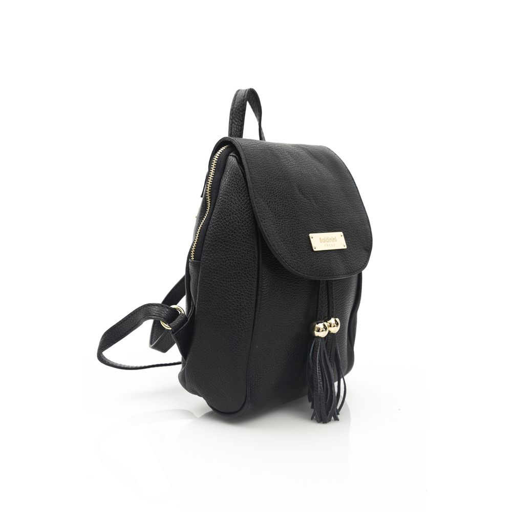 Baldinini Trend Black Leather Women Bag