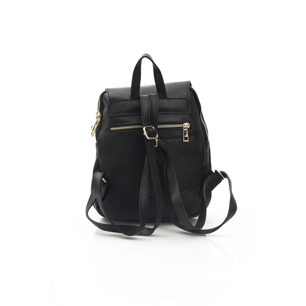 Baldinini Trend Black Leather Women Bag