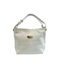 Baldinini Trend White Cowhide Clutch Bag