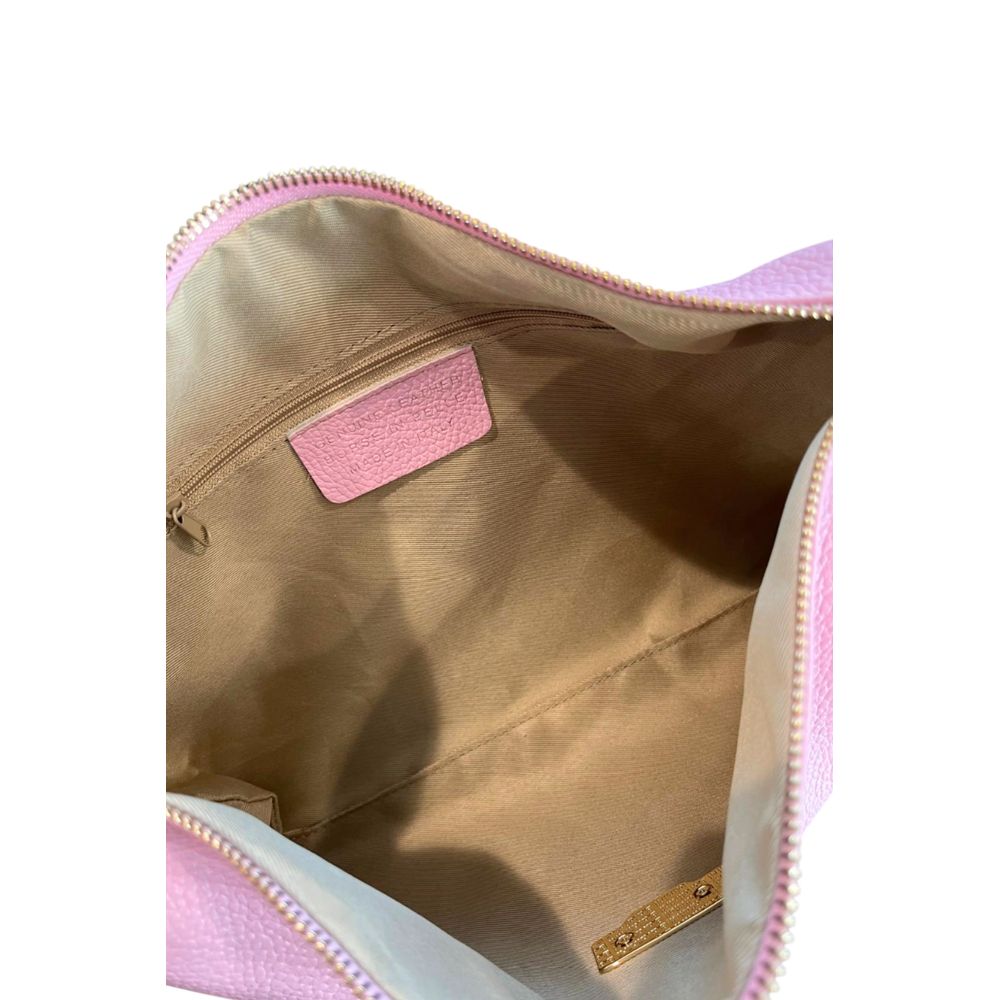 Baldinini Trend Pink Leather Women Bag