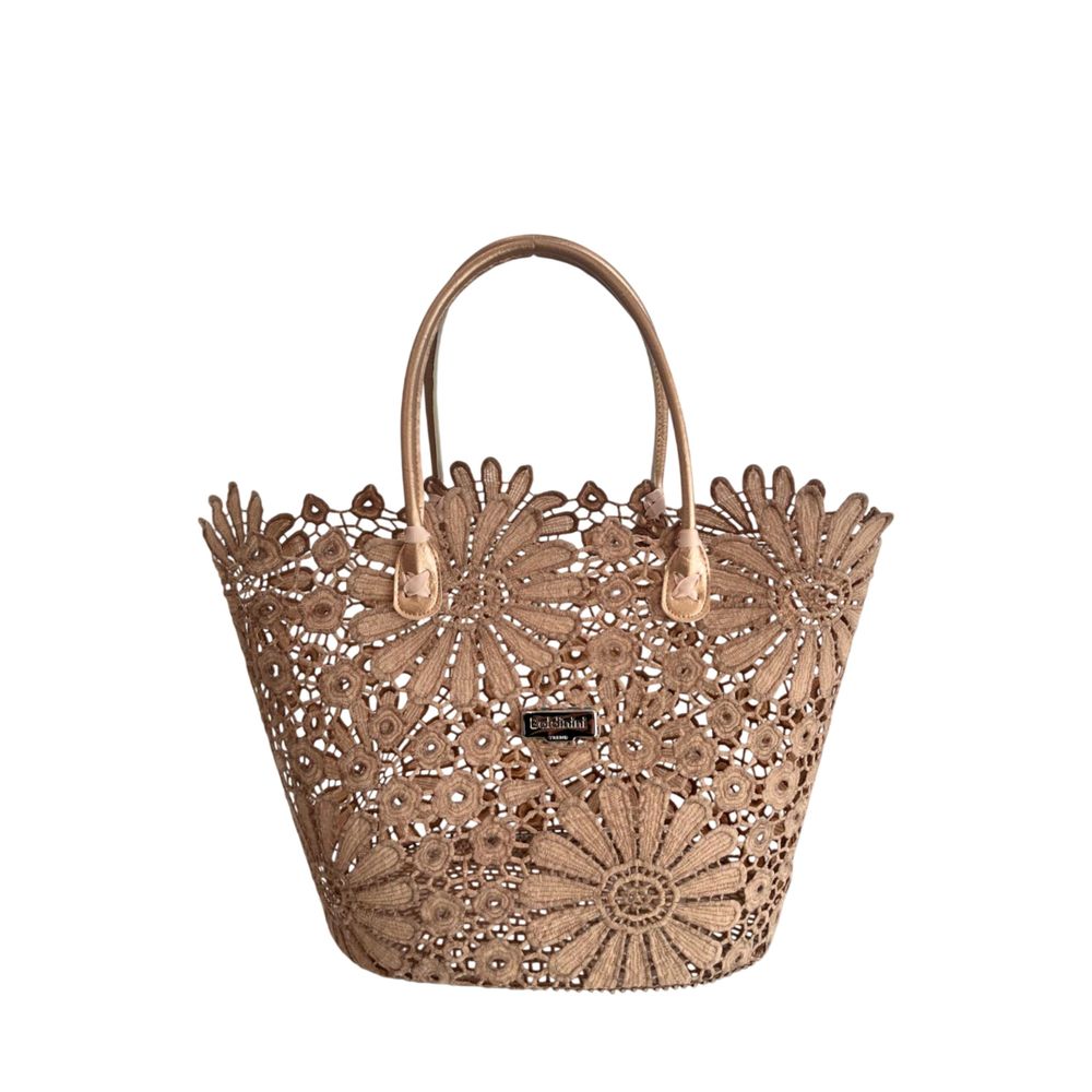 Baldinini Trend Brown PU Women Handbag