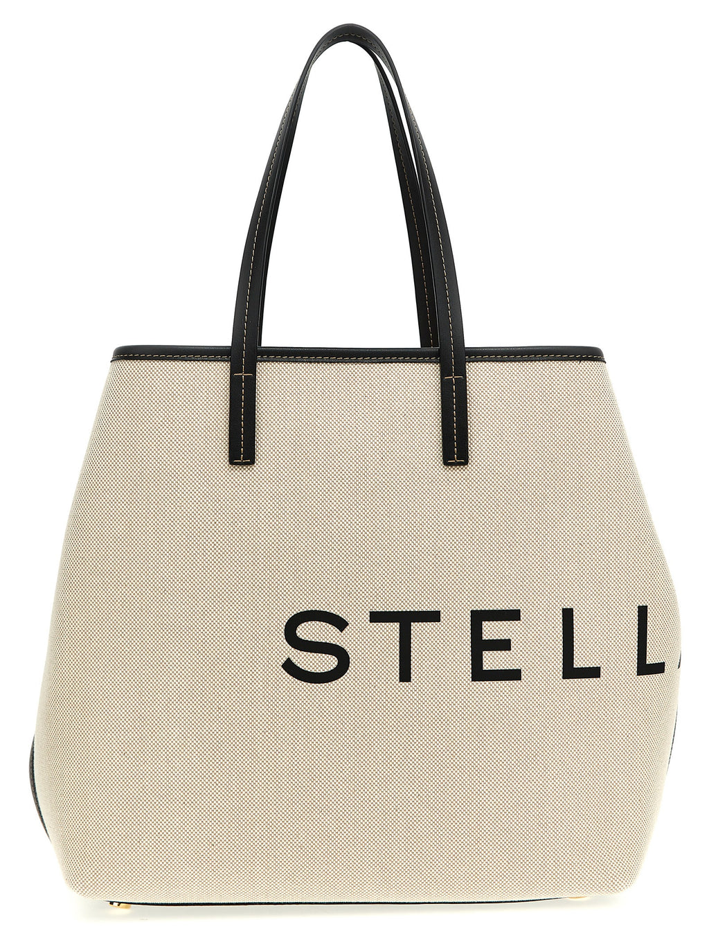 Stella McCartney Beige Cotton Tote Bag