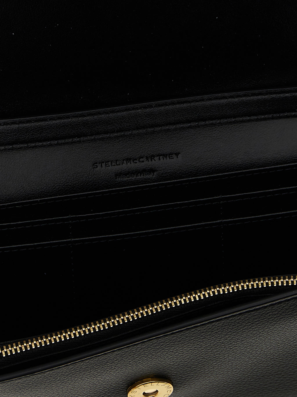 Stella McCartney Black Polyamide Cardholder