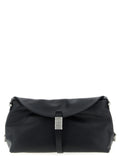 PINKO Black Goatskin Shoulder Bag