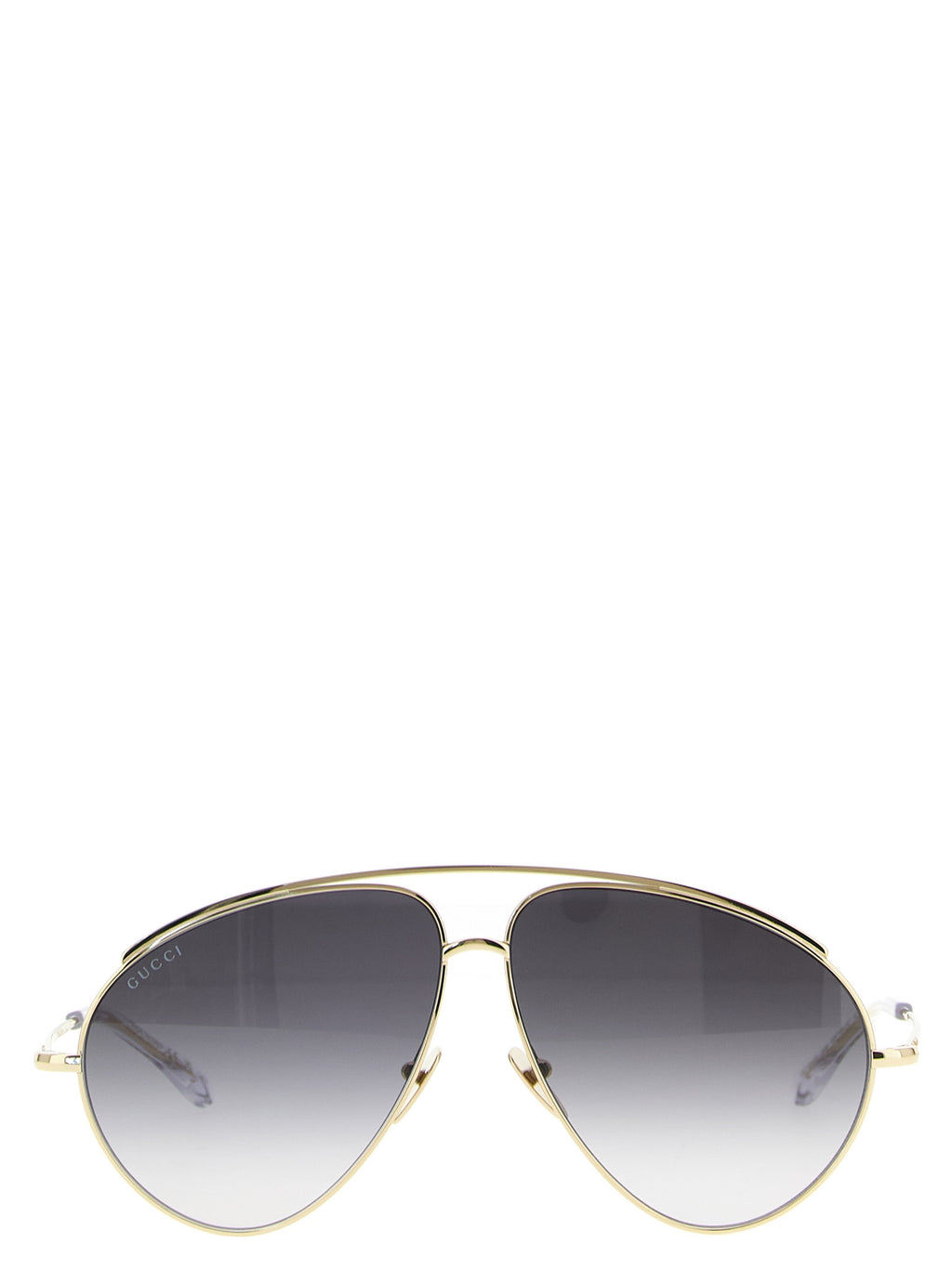 Gucci Gold Metal Sunglasses