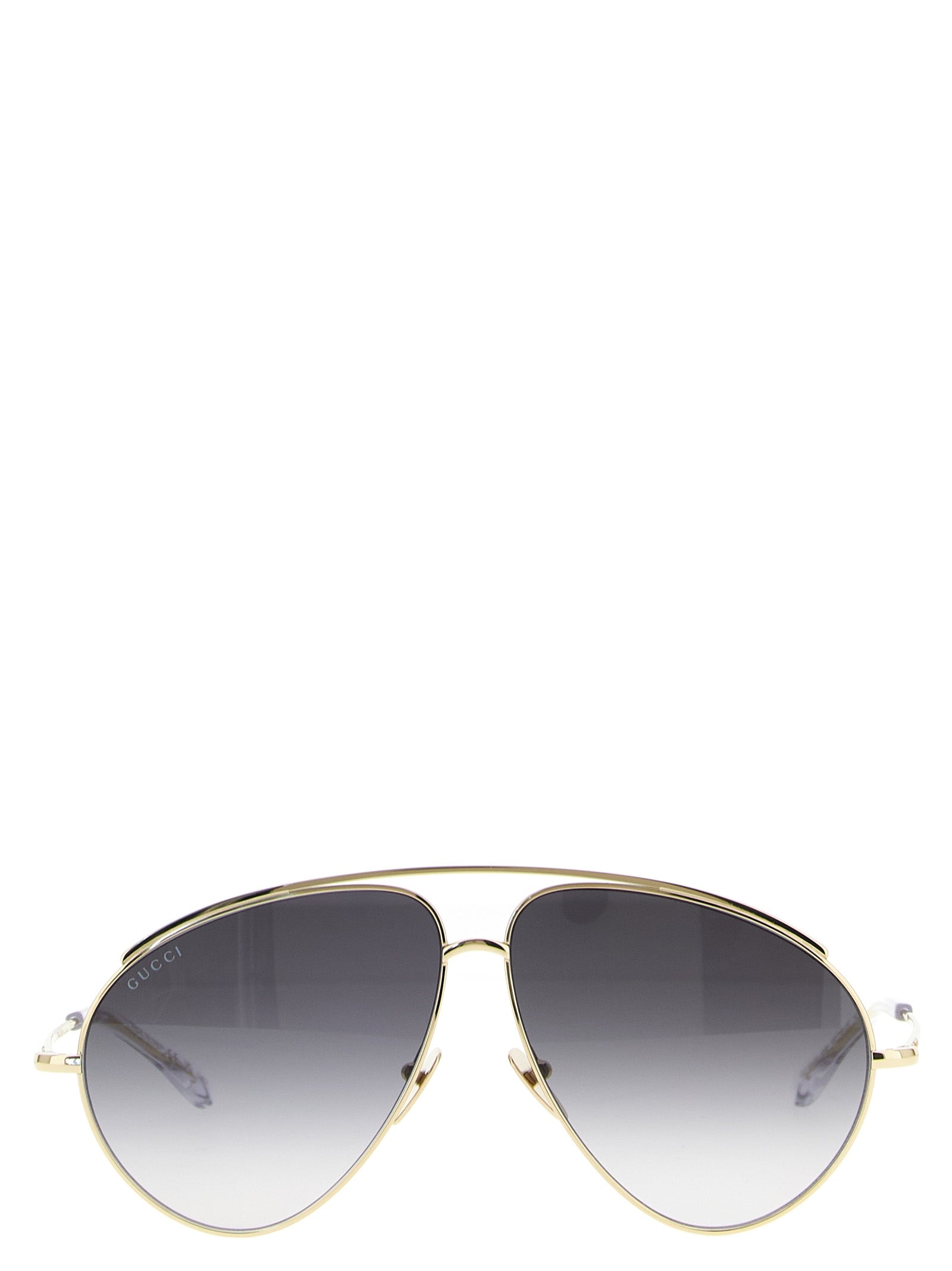 Gucci Gold Metal Sunglasses