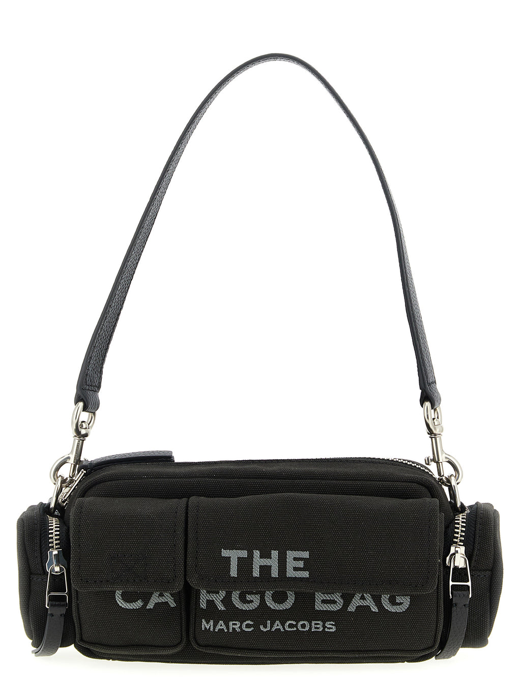 Marc Jacobs Black Cotton Shoulder Bag
