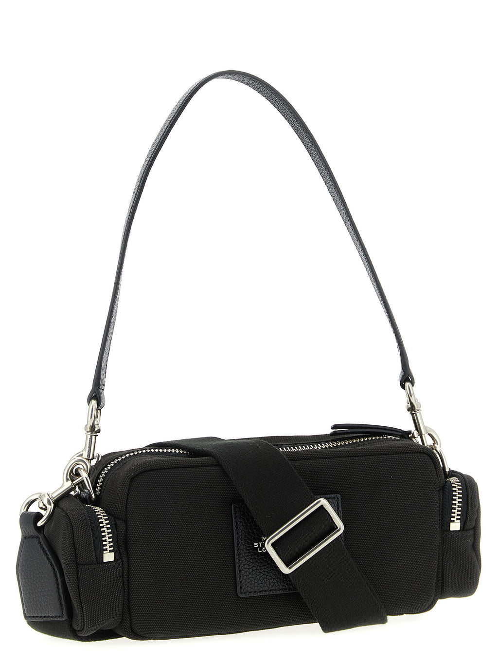 Marc Jacobs Black Cotton Shoulder Bag