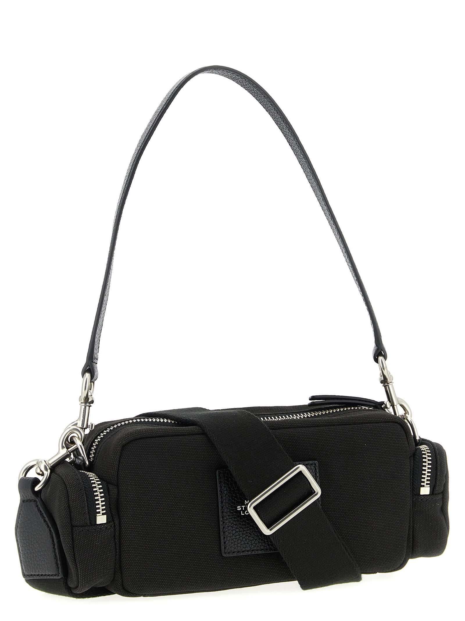 Marc Jacobs Black Cotton Shoulder Bag