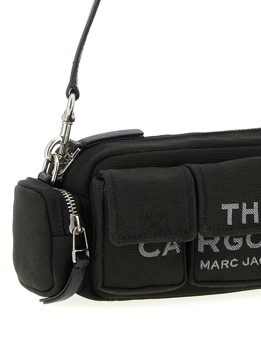 Marc Jacobs Black Cotton Shoulder Bag