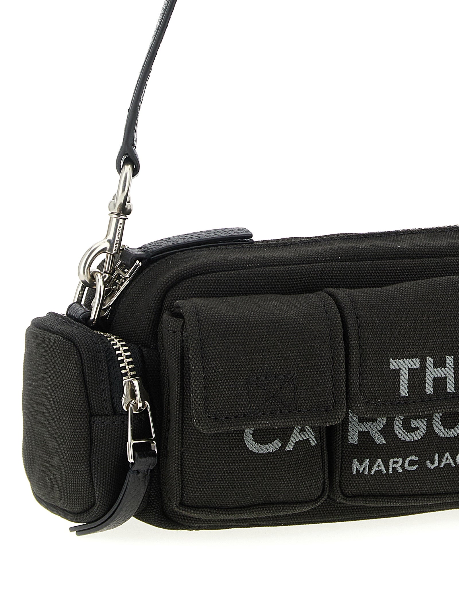 Marc Jacobs Black Cotton Shoulder Bag