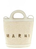 Marni White Cotton Handbag