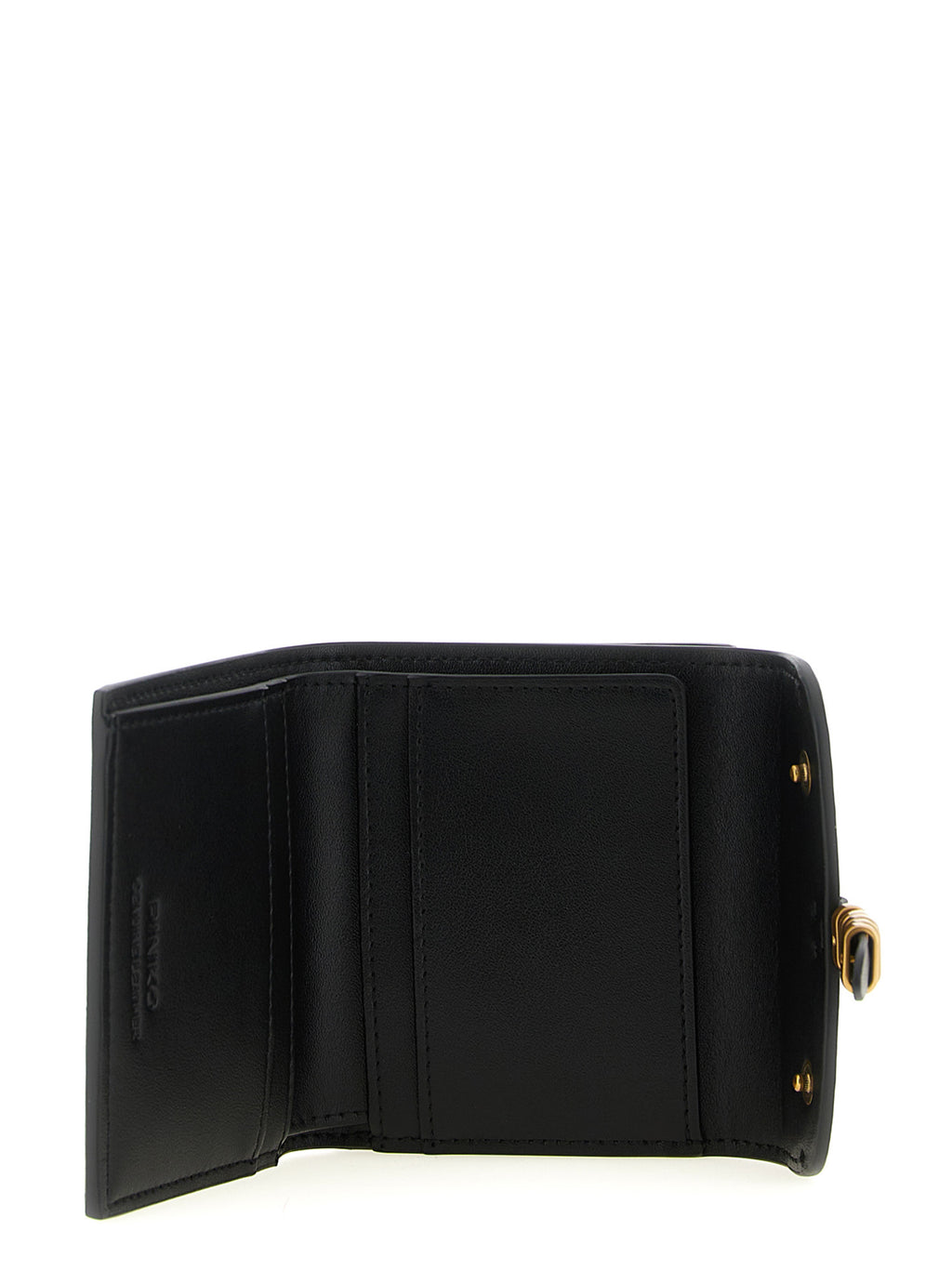PINKO Black Cowhide Cardholder