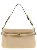 PINKO Beige Cowhide Shoulder Bag