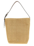 PINKO Beige Cowhide Shoulder Bag