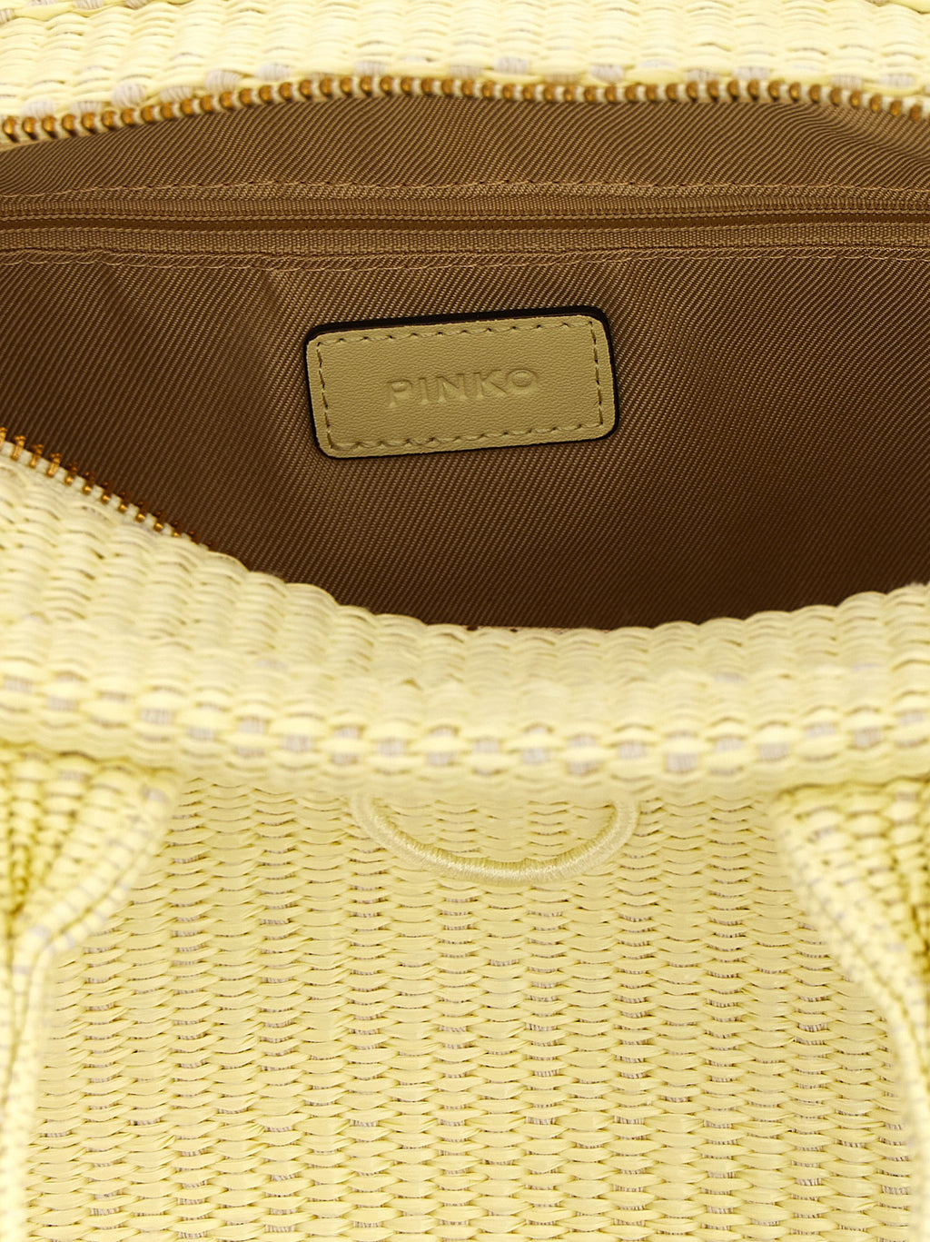 PINKO Bicolor Polypropylene Tote Bag