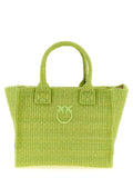 PINKO Bicolor Polypropylene Tote Bag