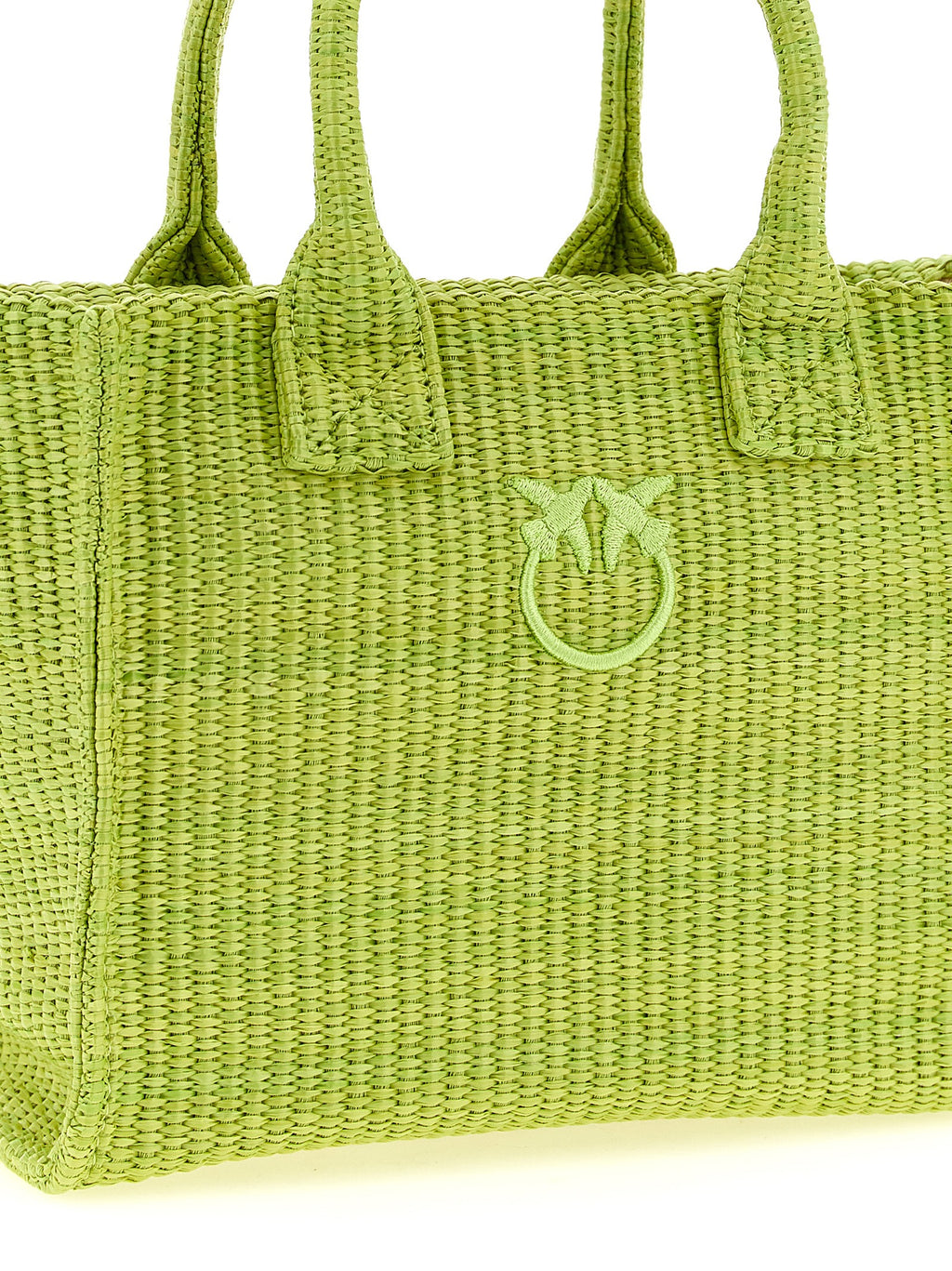 PINKO Bicolor Polypropylene Tote Bag