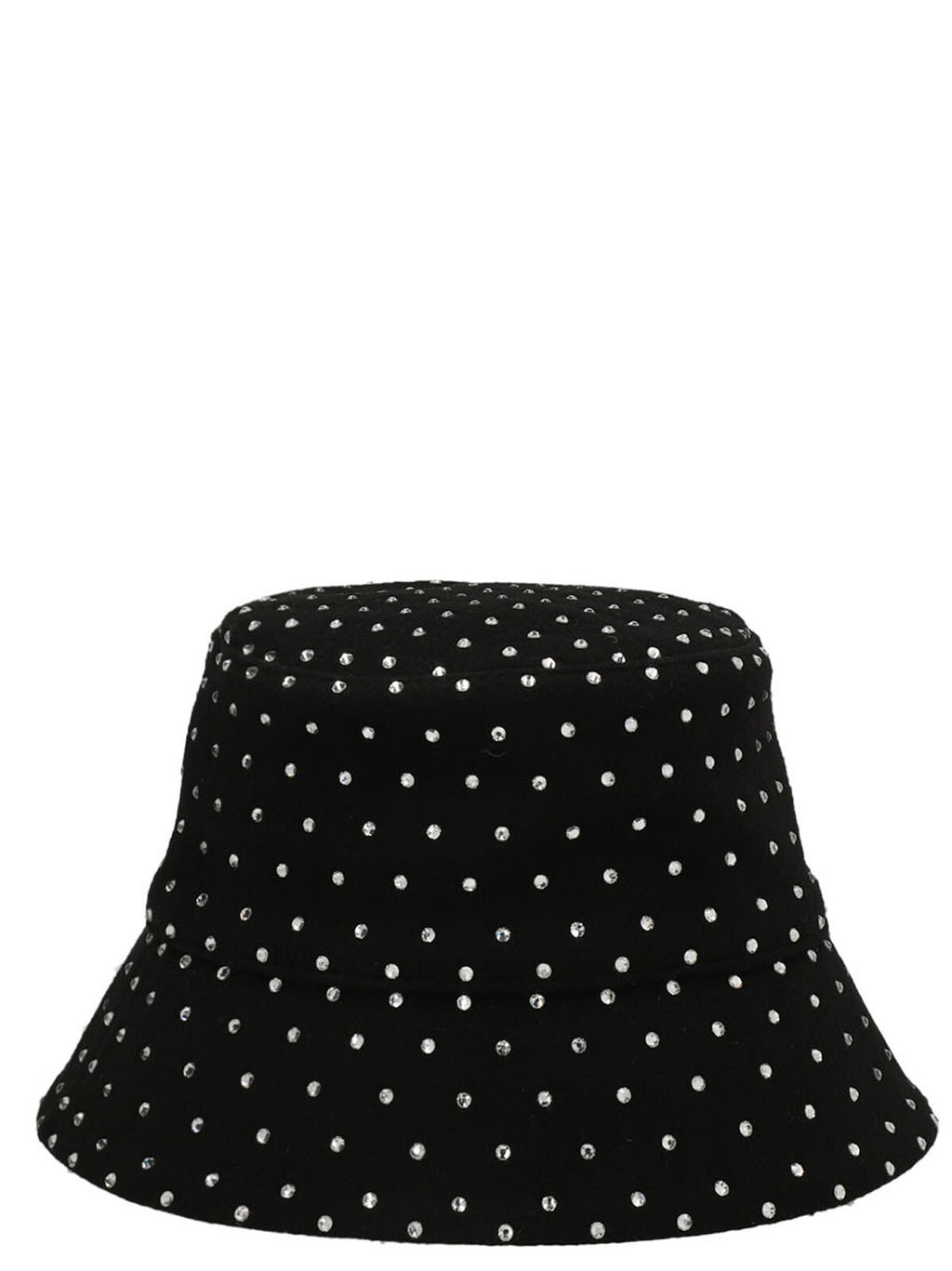 RUSLAN BAGINSKIY Black Wool Bucket Hat