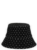 RUSLAN BAGINSKIY Black Wool Bucket Hat