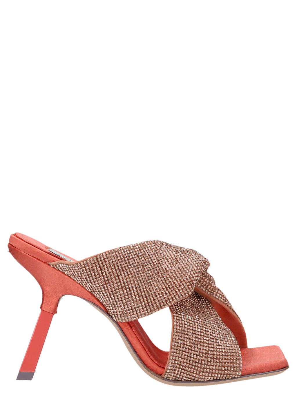 SEBASTIAN Multicolor Viscose Stiletto Heel Sandals