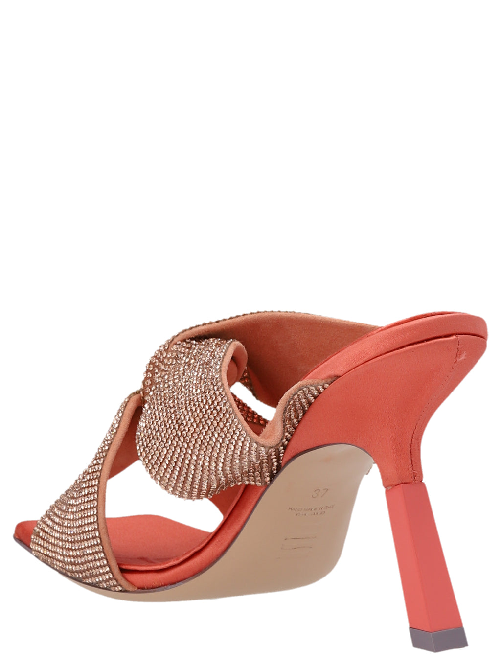 SEBASTIAN Multicolor Viscose Stiletto Heel Sandals