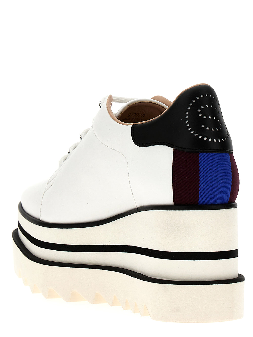 Stella McCartney Bicolor Polyethylene Wedge Sandals