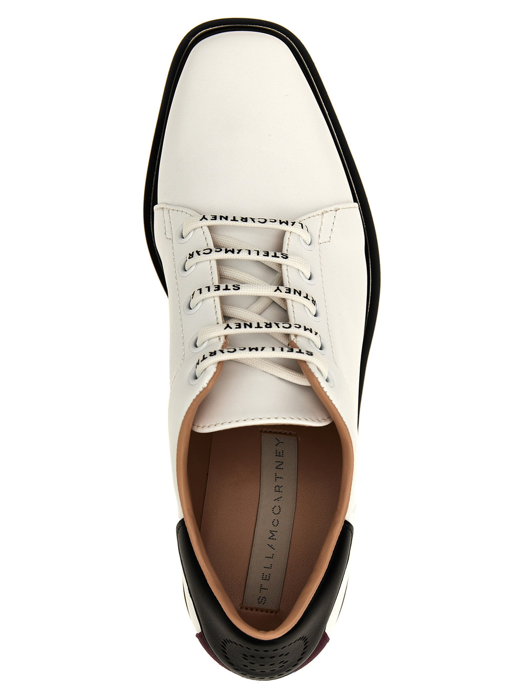 Stella McCartney Bicolor Polyethylene Wedge Sandals