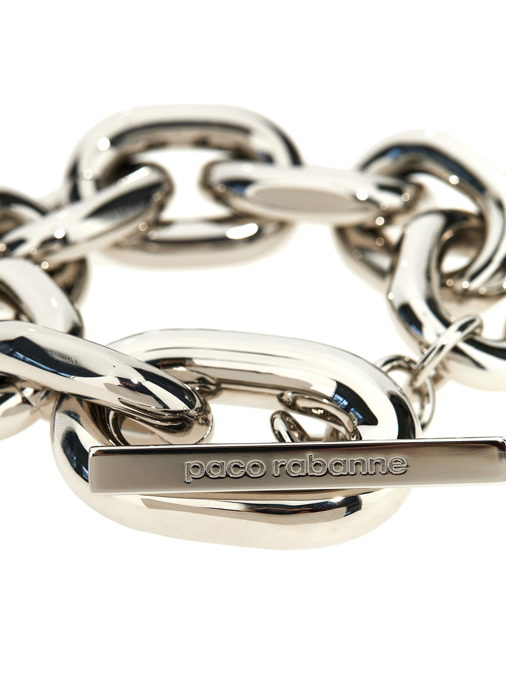 Paco Rabanne Silver Metal Bracelet