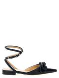 MACH & MACH Blue Calfskin Ballet Flats