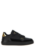 Balmain Black Calfskin Sneakers