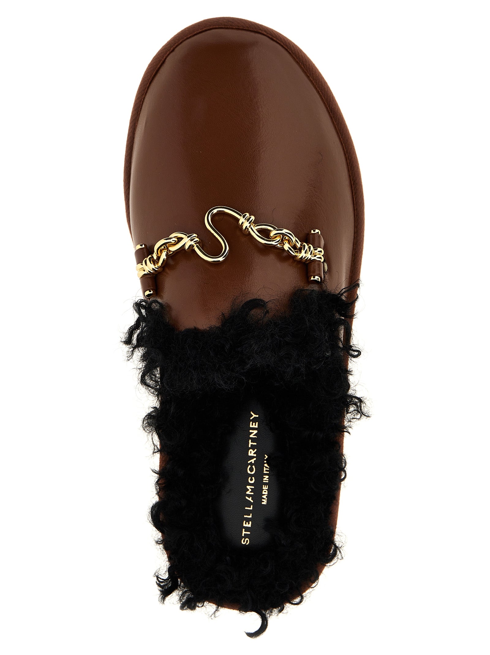 Stella McCartney Brown Polyethylene Mules