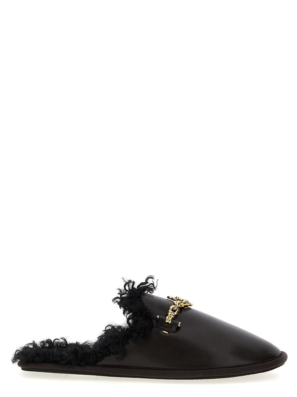 Stella McCartney Brown Polyethylene Mules