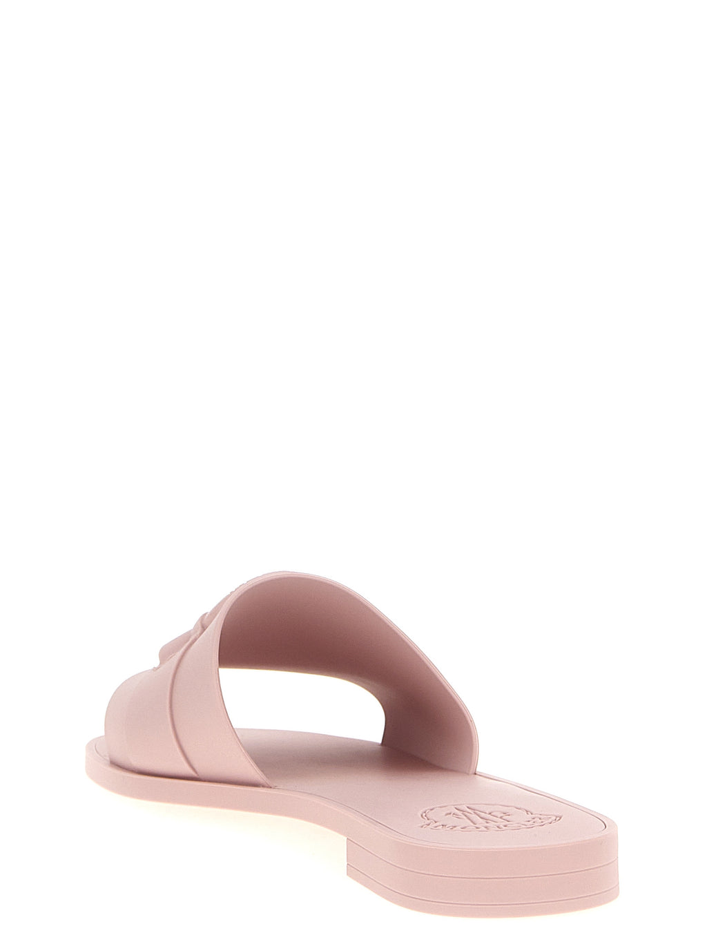 Moncler Multicolor Elastane Slides