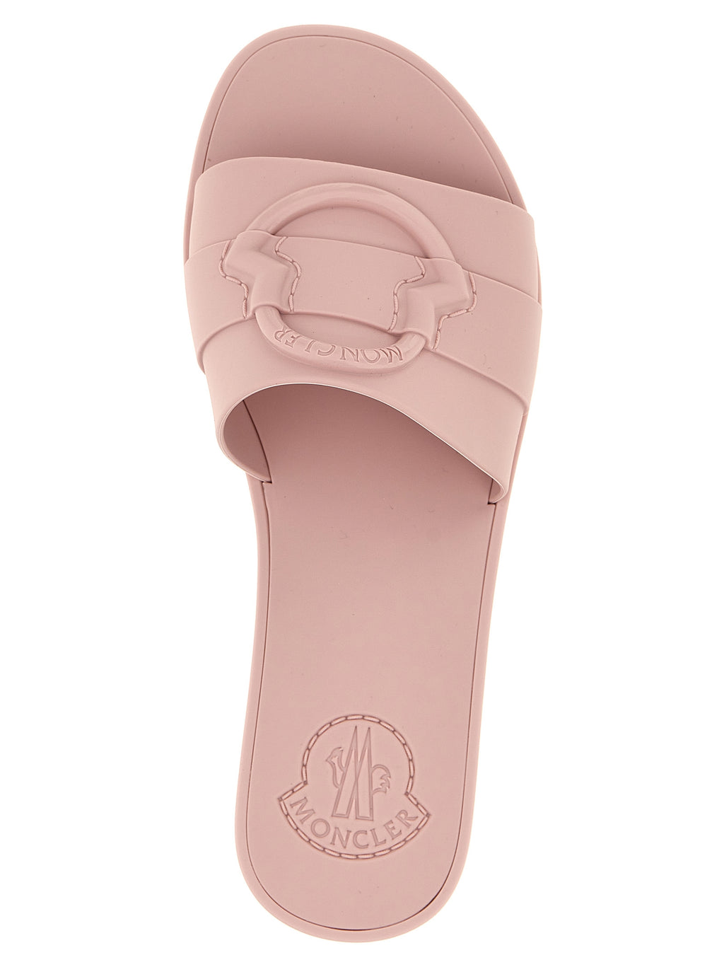Moncler Multicolor Elastane Slides