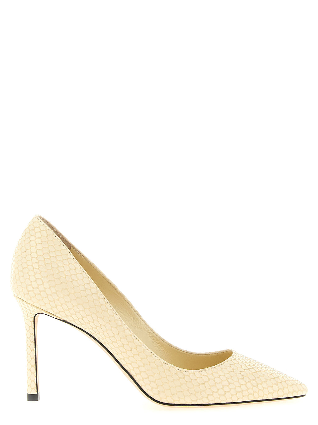 Jimmy Choo Bicolor Leather High Heel Pumps