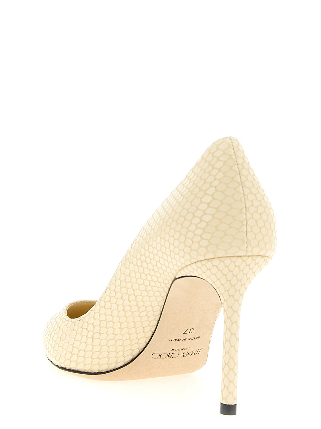 Jimmy Choo Bicolor Leather High Heel Pumps