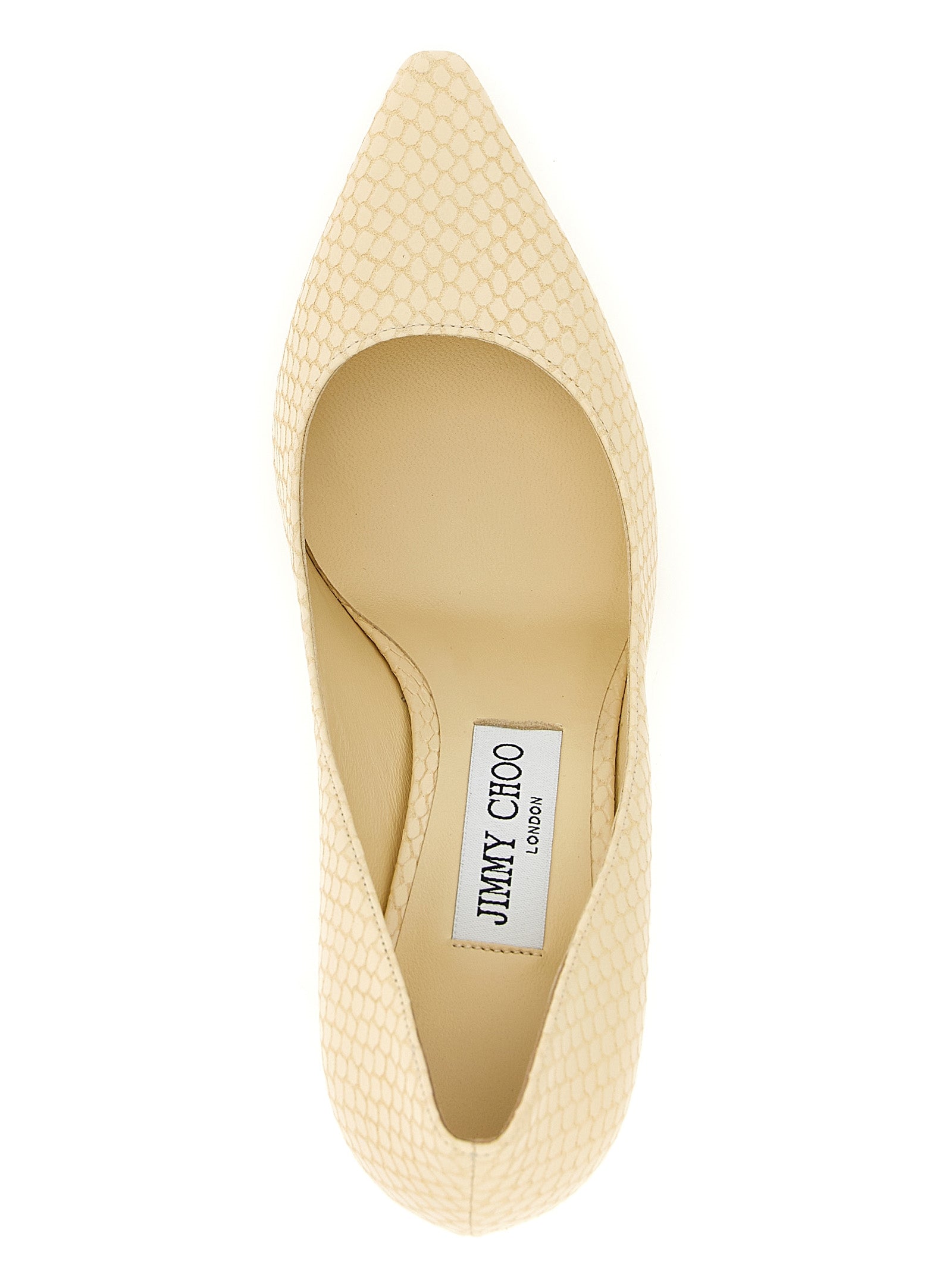 Jimmy Choo Bicolor Leather High Heel Pumps