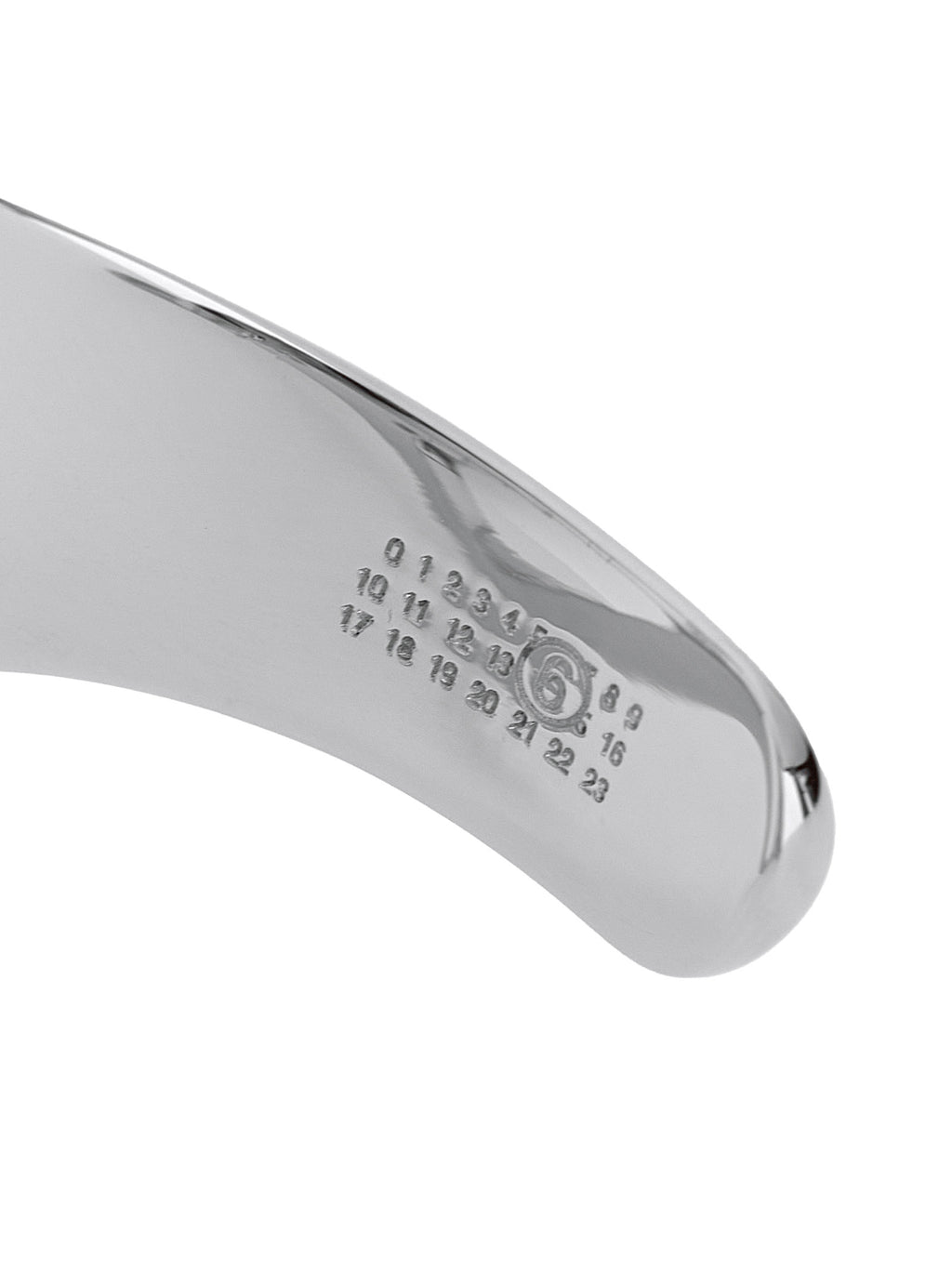 MM6 Maison Margiela Silver Brass Bracelet