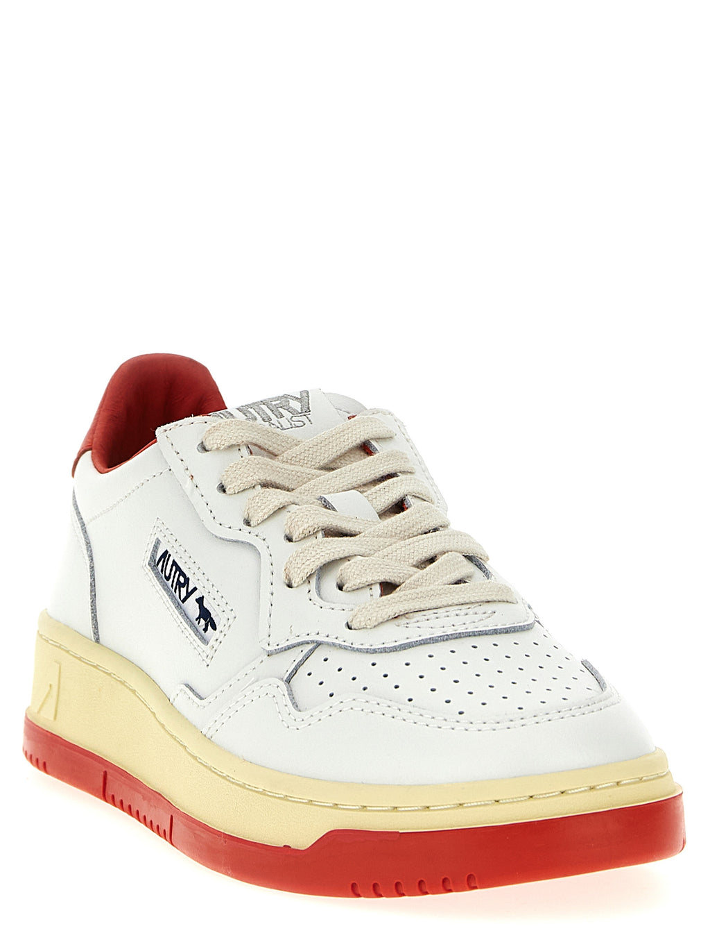 Autry Multicolor Goatskin Low Top Sneakers