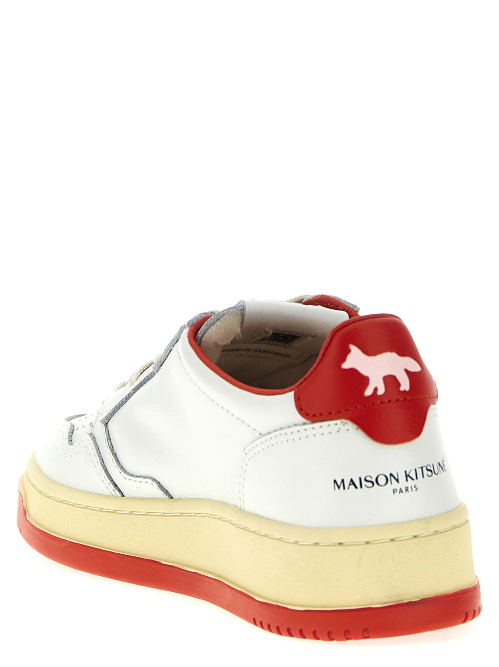Autry Multicolor Goatskin Low Top Sneakers