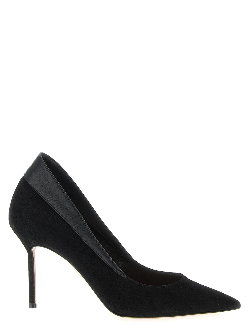 Aquazzura Black Goatskin High Heel Pumps