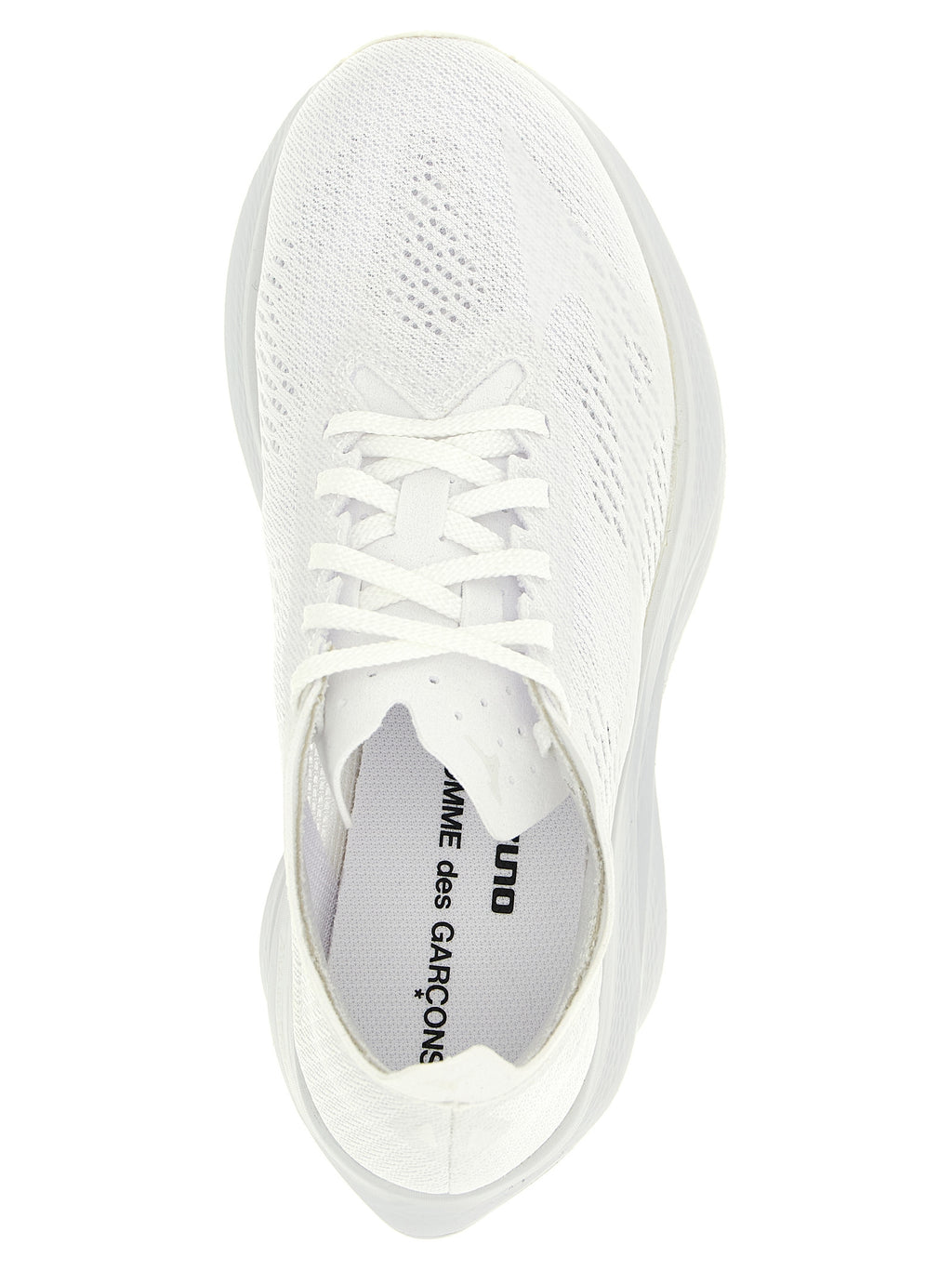Comme Des Garçons White Synthetic Athletic Sneakers